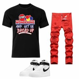 Stop wondering and get ya bread up customized tee